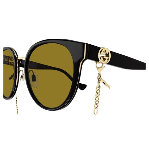 gucci gg1027sk|Gucci™ GG1027SK 003 56 Black Sunglasses .